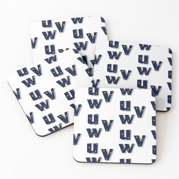 Item preview, Alphabet Stickers Pack Letter U Letter V Letter W Capital  designed and sold by KLINESTORE.