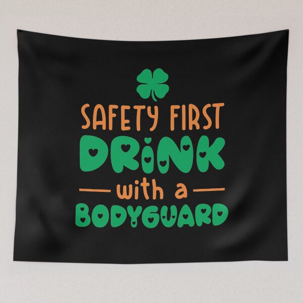 Item preview, safety first drink with a bodyguard designed and sold by PUNCH ME IN SHOP.