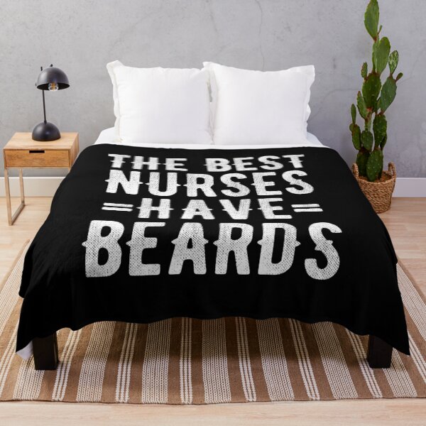 Item preview, The Best Nurses Have Beards designed and sold by Adel Qasem.