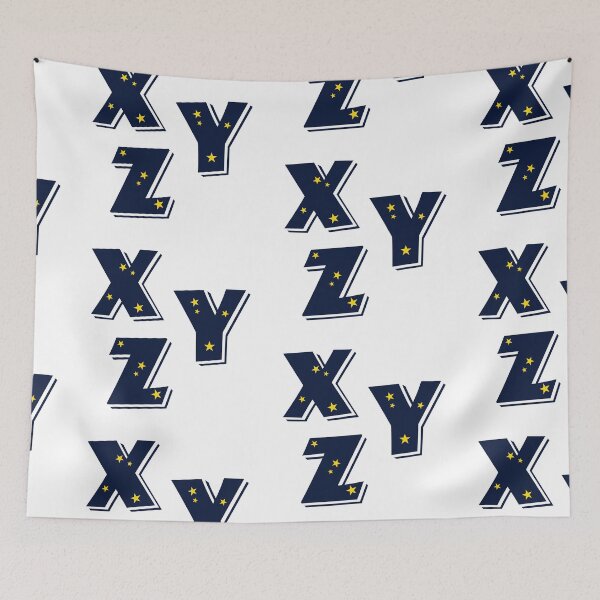 Item preview, Alphabet Stickers Pack Letter X Letter Y Letter Z Capital  designed and sold by KLINESTORE.