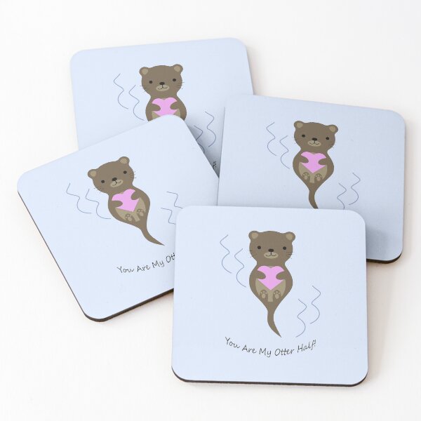 Item preview, You Are My Otter Half Otter designed and sold by Hedgie Designs.