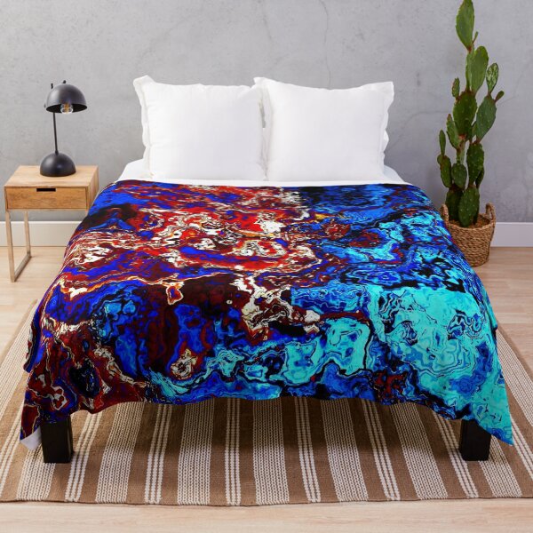 Item preview, Blue Crimson Marble designed and sold by Maggamaria79.