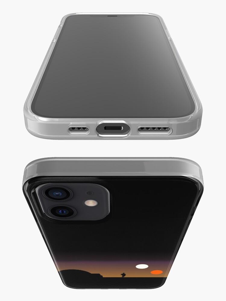 Alternate view of The Double Sunset... iPhone Case & Cover