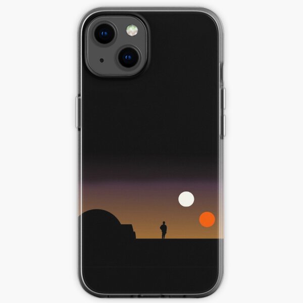 The Double Sunset... iPhone Soft Case