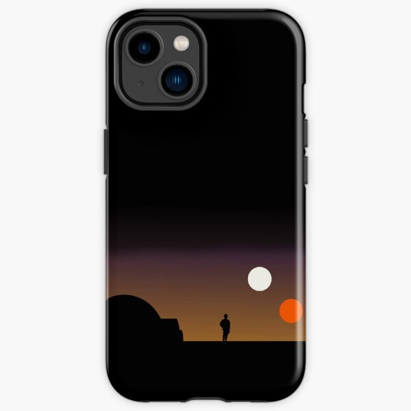 Der doppelte Sonnenuntergang ... iPhone Robuste Hülle