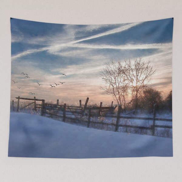 Item preview, Winter Ice Fence designed and sold by Andrea Swiedler.