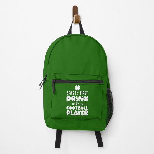 Item preview, safety first drink with a football player designed and sold by PUNCH ME IN SHOP.