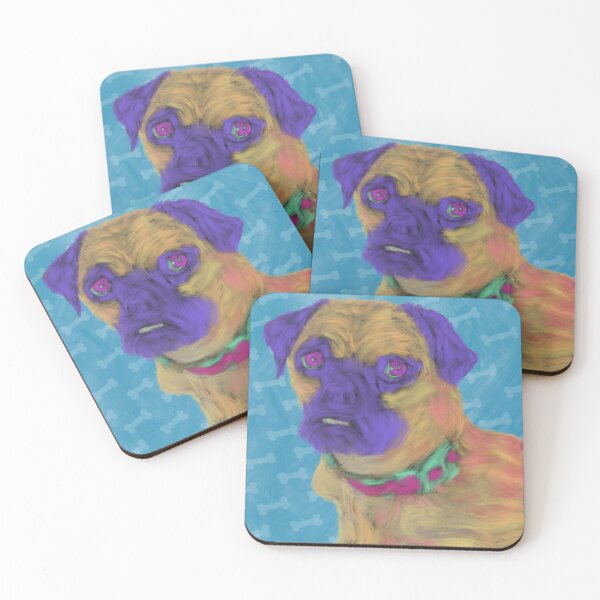 Item preview, Pug Portrait designed and sold by Crescent-Phresh.