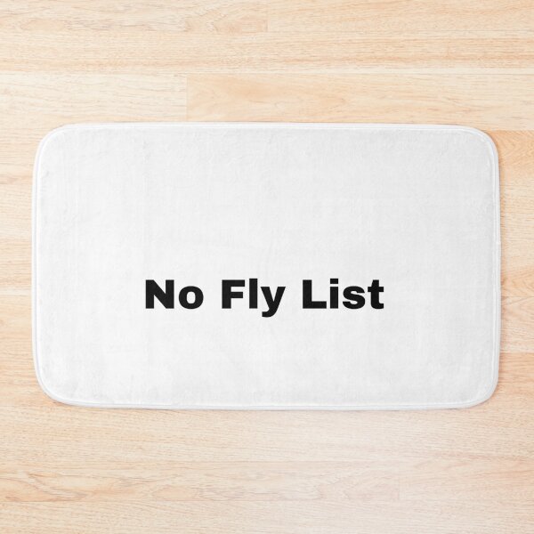 Item preview, No Fly List designed and sold by Yeewen1234.