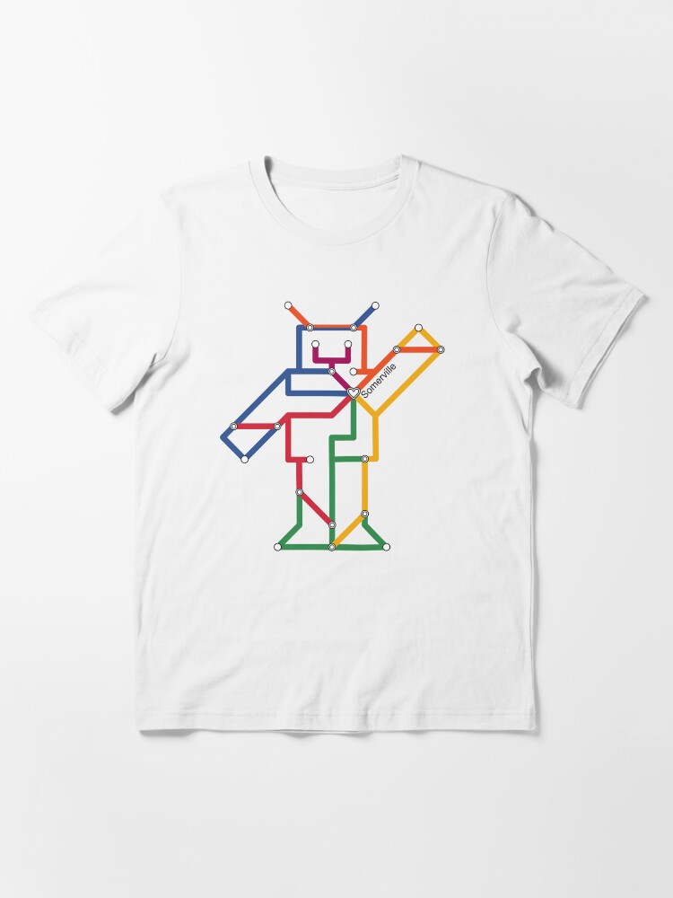 Alternate view of Somervile Robot Essential T-Shirt