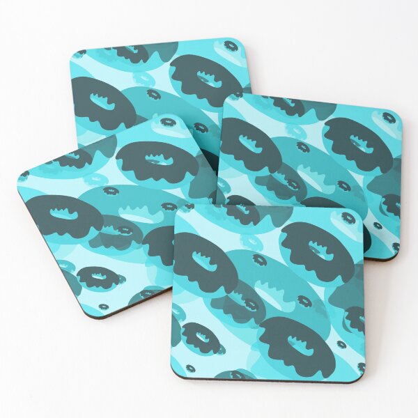 Item preview, Blue Chocolate Donut Pattern designed and sold by dylanxh.