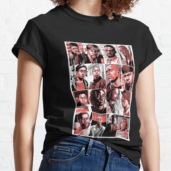 The Barksdale Crew-The Wire Cool camisetas gráficas para mujer Camiseta clásica
