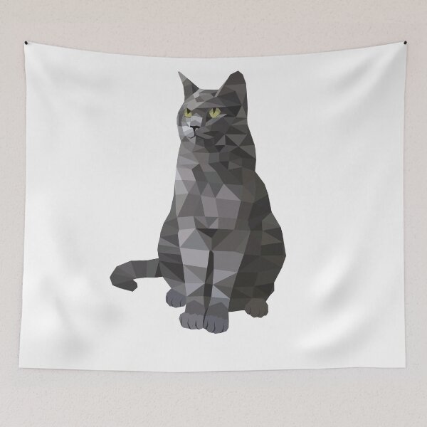 Item preview, Blocky Cat designed and sold by papererwin.