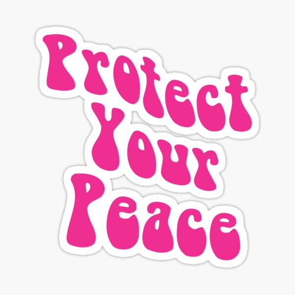 Item preview, Protect your peace designed and sold by retroaesthetics.