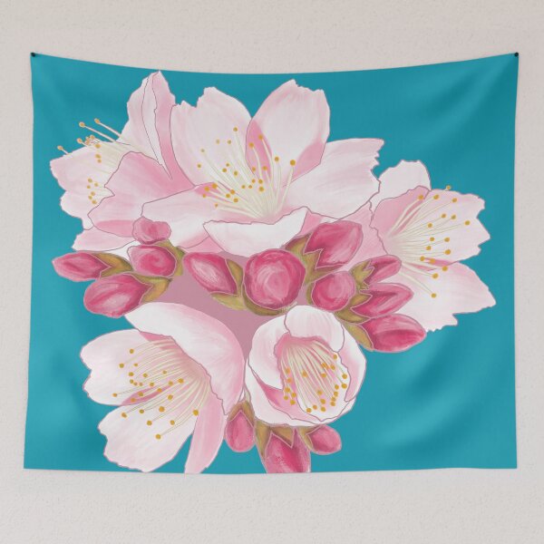 Item preview, Sakura Japanese cherry blossoms designed and sold by Byearion.