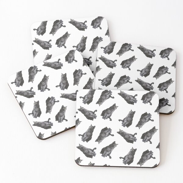Item preview, Blocky Cat Patterns designed and sold by papererwin.