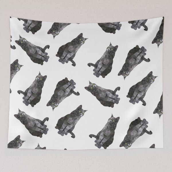 Item preview, Blocky Cat Patterns designed and sold by papererwin.