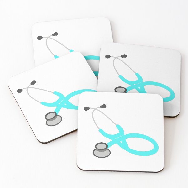 Item preview, Mint blue Stethoscope designed and sold by Sarahgranchelli.