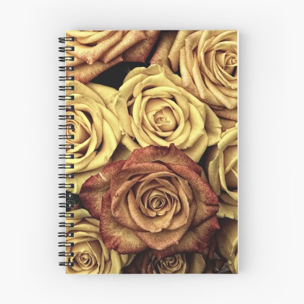 Artikelvorschau, Goldene Rose mit kontrastierender Bronze entworfen und verkauft von IslandDrip.
