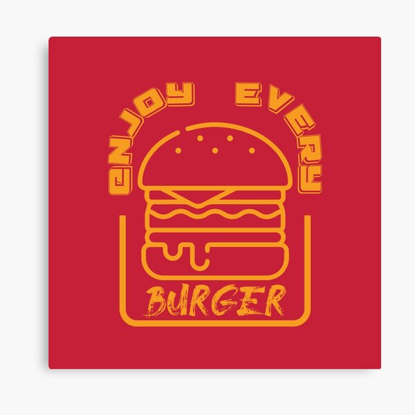 Item preview, Enjoy Every Burger designed and sold by Nesma226.