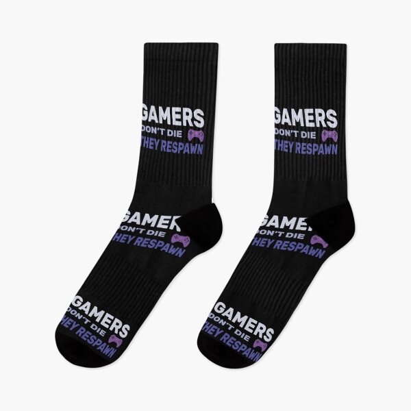 Item preview, Funny Gaming Videogame Gift Gamers Don't Die They Respawn designed and sold by hypemod.