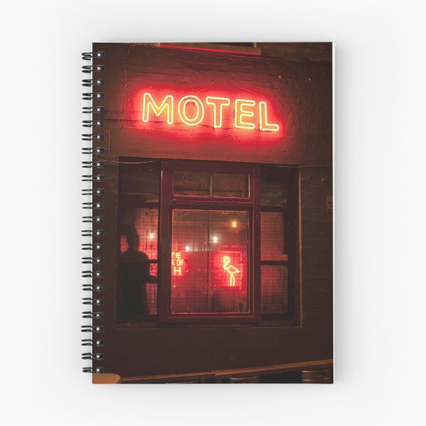 Artikelvorschau, Neonrot Flamingo Motel entworfen und verkauft von bcash.