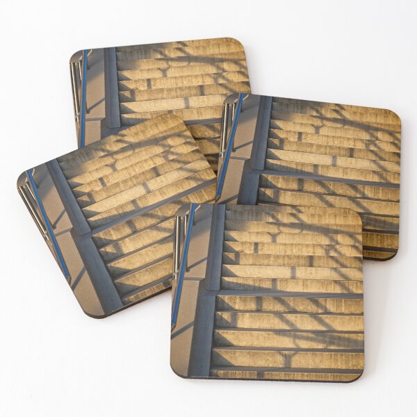 Optical and Architectural Illusions (2) Coasters (Set of 4)