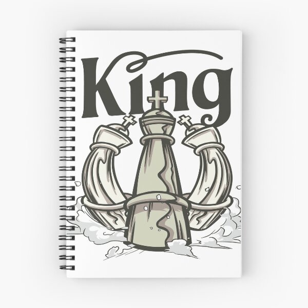 Item preview, CHESS KING T-SHIRT DESIGN designed and sold by teez4dayz.
