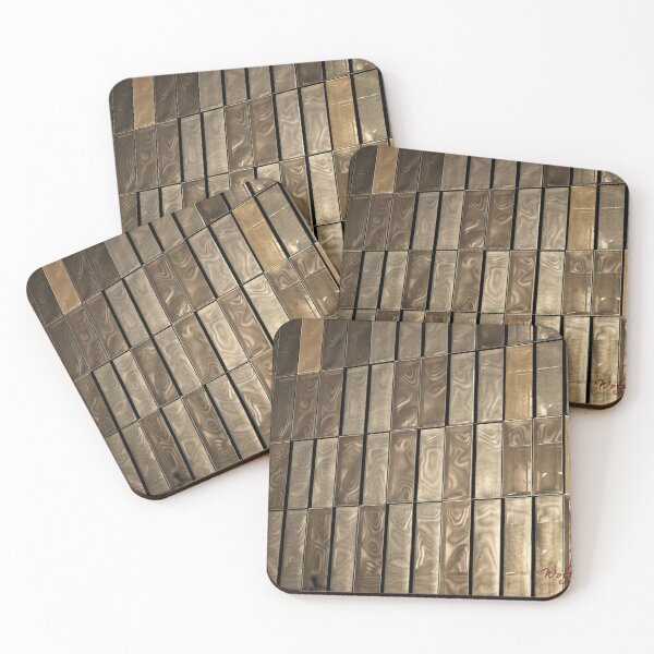 Optical and Architectural Illusions (3) Coasters (Set of 4)