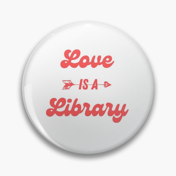 Item preview, Love Is A Library | Library Design | Gift For Bookworm designed and sold by Presto Prints Design.