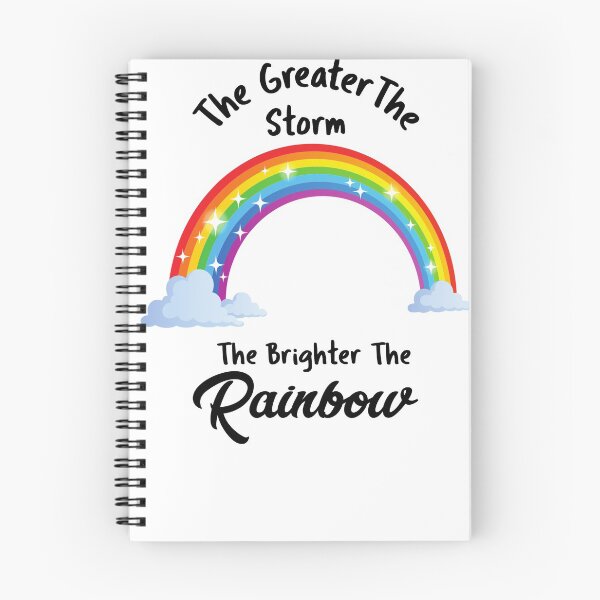 Item preview, Greater The Storm Rainbow Shirt designed and sold by yarkamir.