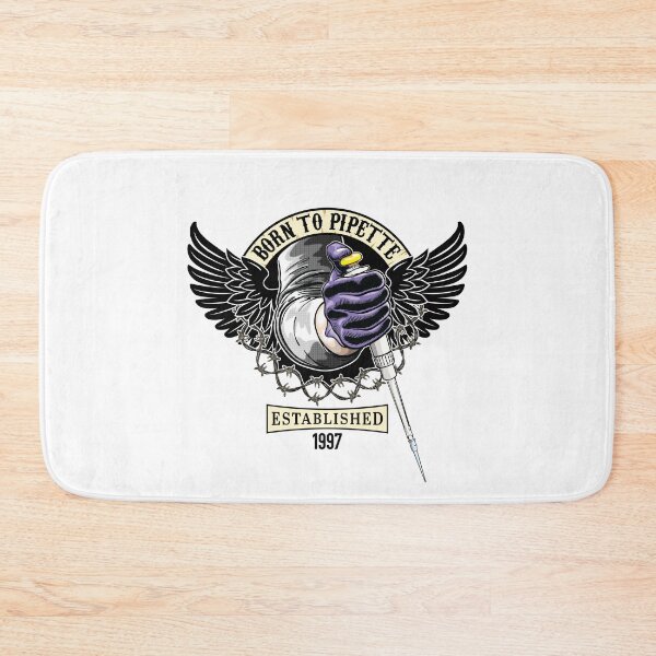 Item preview, BORN TO PIPETTE 1997 PCR & DNA Research Design for Biotechnology Lab Scientists  designed and sold by Zit-Zat-Zot.