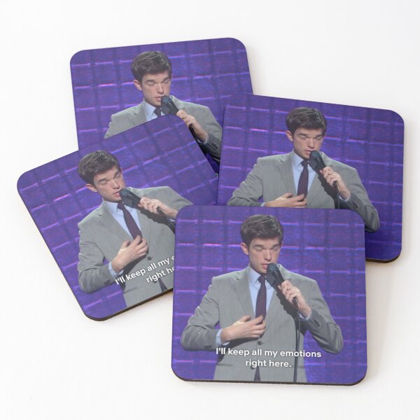 Item preview, I'll keep all my emotions right here - John Mulaney quote designed and sold by drugues.