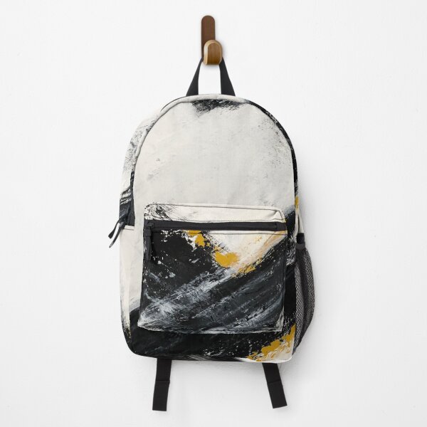 Item preview, Abstract lines black, mustard, yellow, white designed and sold by Marilena Strambu.