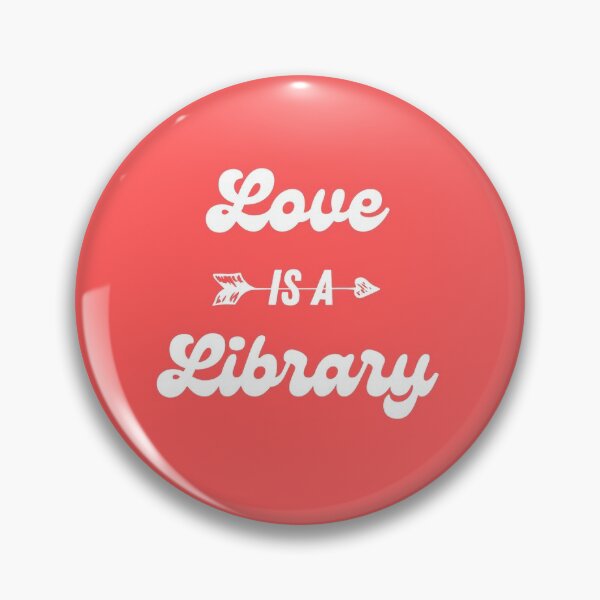 Item preview, Love Is A Library | Library Design | Gift For Bookworm designed and sold by Presto Prints Design.