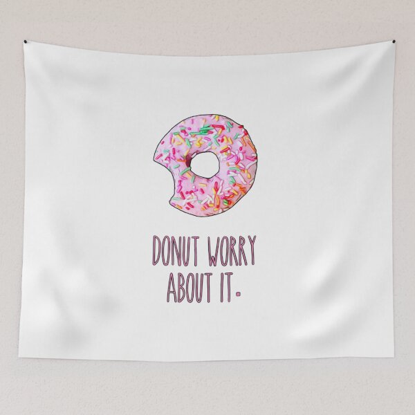 Item preview, Donut worry about it designed and sold by hellostickies.