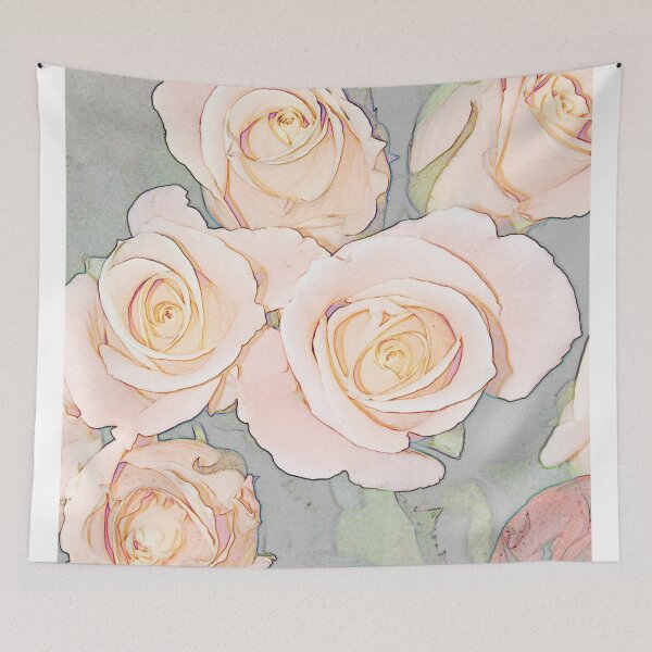Item preview, A Bunch of beautiful pink roses designed and sold by Trish Hart.