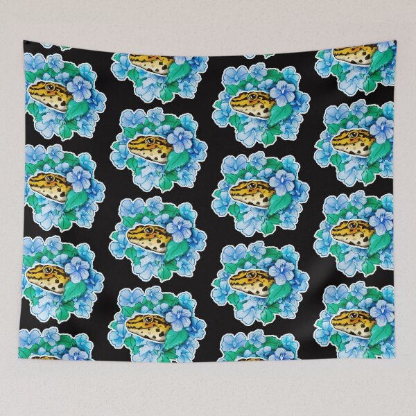 Item preview, BLUE Love is Stored In the Leopard Gecko designed and sold by naomithinksit.