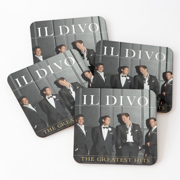 Il Divo greatest hits deluxe Coasters (Set of 4)