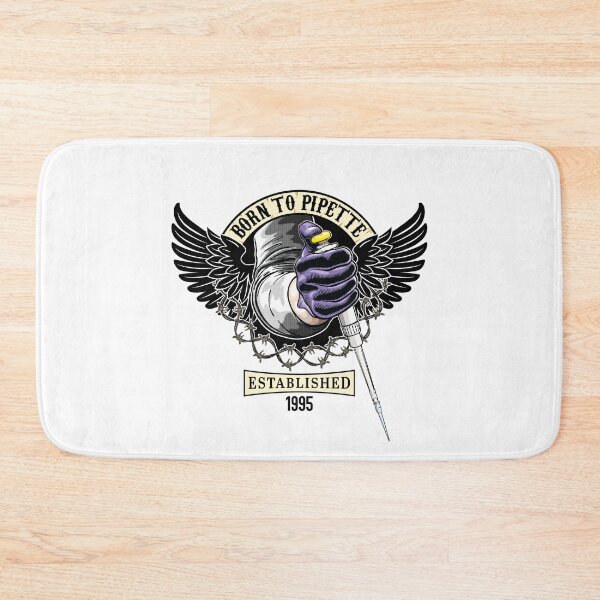 Item preview, BORN TO PIPETTE 1995 PCR & DNA Research Design for Biotechnology Lab Scientists  designed and sold by Zit-Zat-Zot.