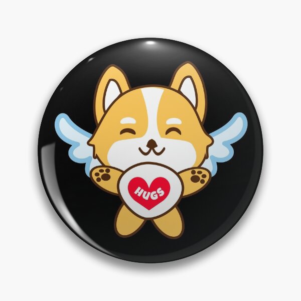 Item preview, Corgi sending Virtual hugs and Love designed and sold by merchloh128.