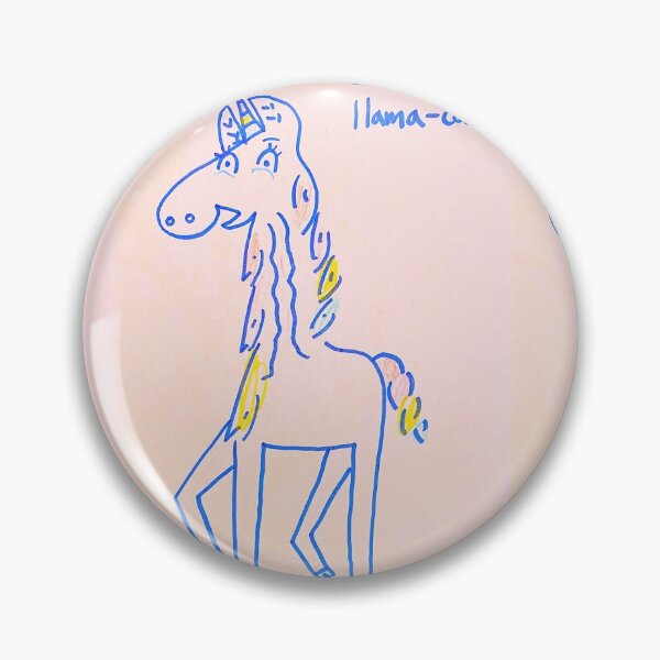 Item preview, llama-corn designed and sold by ScribblyPets.