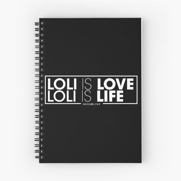 Item preview, loli is life loli is love designed and sold by lonelyweebshop.