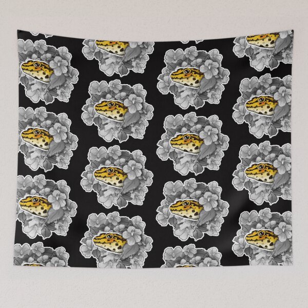 Item preview, B&W Love is Stored In the Leopard Gecko designed and sold by naomithinksit.