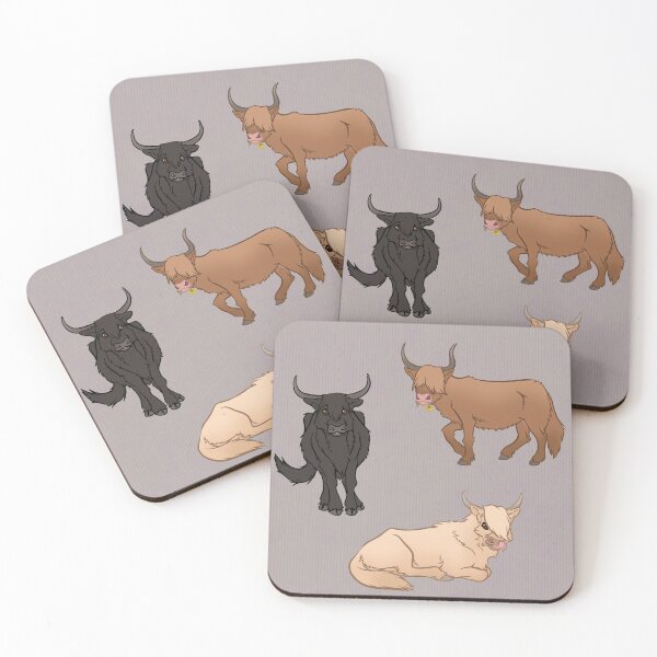 Item preview, Herd of Highlanders designed and sold by Copperbora.