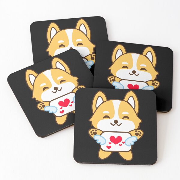 Item preview, Corgi sending Virtual Love and Hugs designed and sold by merchloh128.