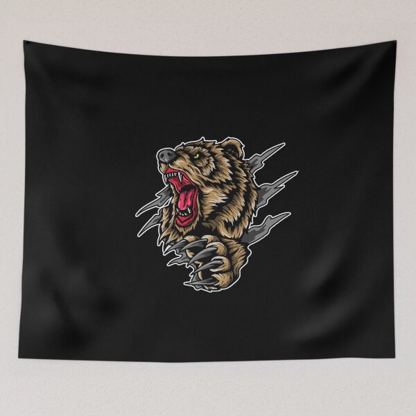 Item preview, angry bear  designed and sold by ASTERIKSA-STORE.