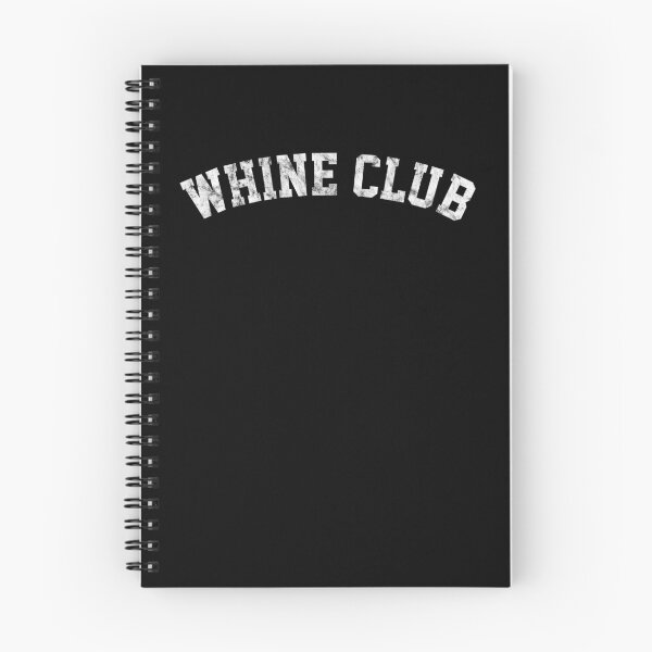 Item preview, Whine Club - White Distressed Text designed and sold by Bumblefuzzies.