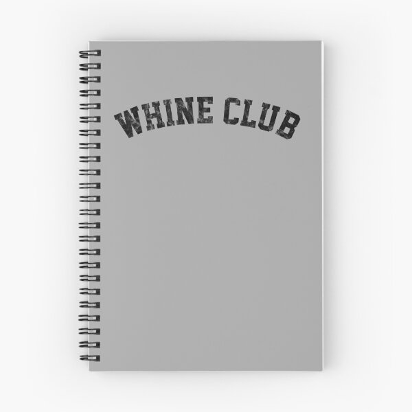 Item preview, Whine Club - Black Distressed Text designed and sold by Bumblefuzzies.