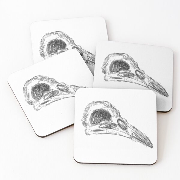 Item preview, Bird Skull designed and sold by ZyrinthDoodles.